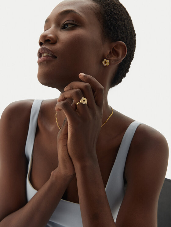 Guess Guess Prsten JUBR0446 7JW Zlatna