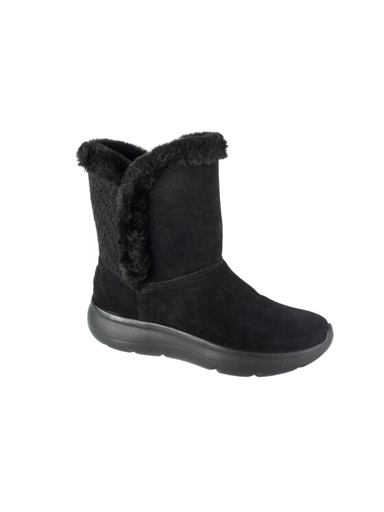 Skechers Skechers Śniegowce Skechers On-The-GO Encore - Snow Flurry Czarny