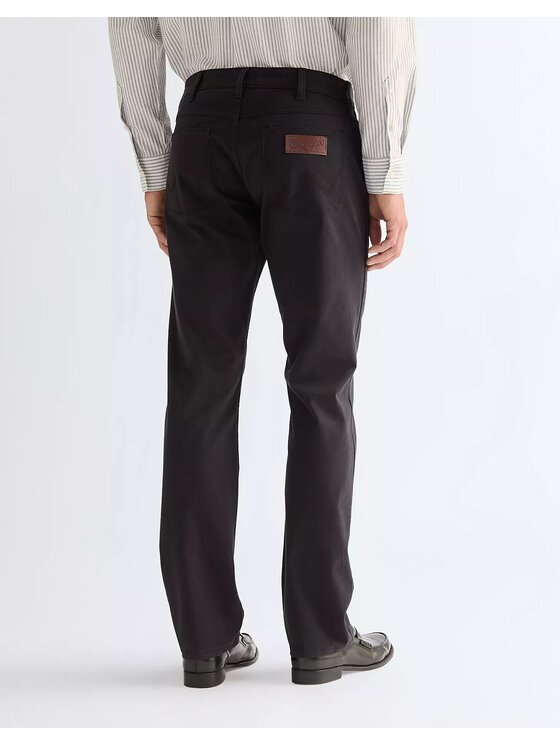 Wrangler Wrangler Jeansy GREENSBORO Czarny Straight Leg