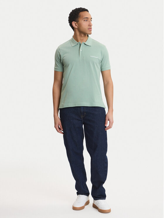 Guess Jeans Guess Jeans Tricou polo M4BP29 KCJV1 Verde Regular Fit