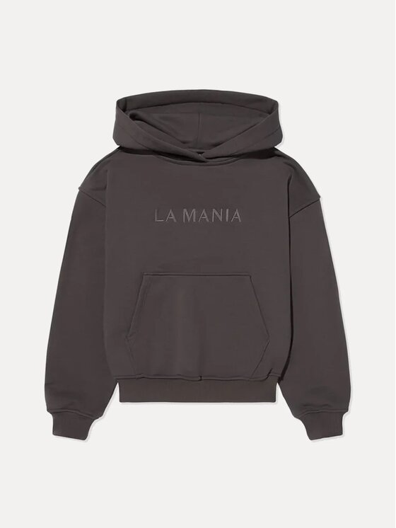 La Mania La Mania Bluza BROOK Szary ciemny Basic Fit