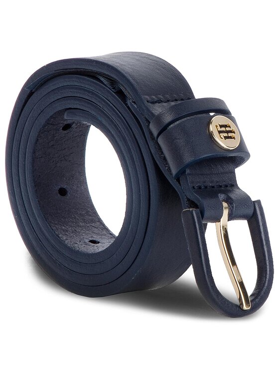 Tommy Hilfiger Tommy Hilfiger Cintura da donna Classic Belt 2.5 AW0AW06544 Blu scuro
