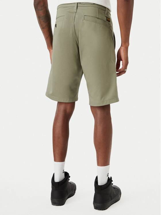 G-Star Raw G-Star Raw Šortky z materiálu Bronson 3.0 D26337-5126 Zelená Slim Fit