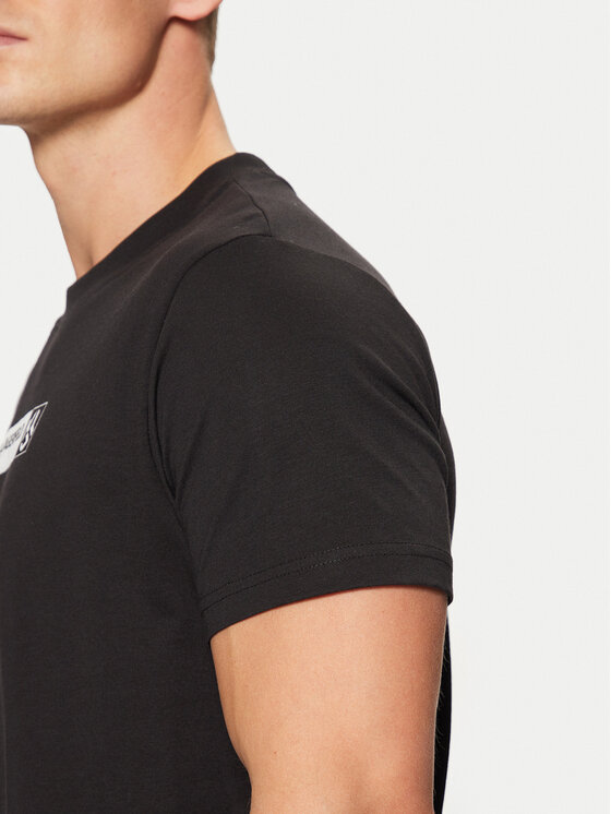 Karl Lagerfeld Jeans Karl Lagerfeld Jeans T-Shirt A1M17112 Černá Slim Fit