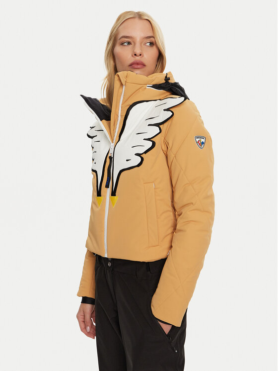 Rossignol Rossignol Kurtka narciarska RLNWJ35 Beżowy Regular Fit