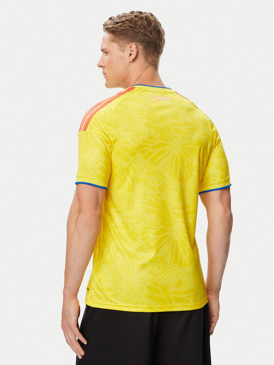 adidas adidas Maglietta tecnica Colombia 26 Home Replica JL6972 Giallo Slim Fit