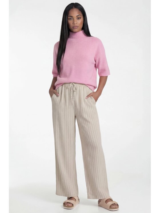 FIGL FIGL Sveter M1324 Ružová Loose Fit