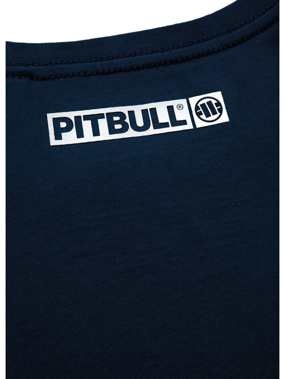 PITBULL PITBULL T-Shirt Koszulka Granatowy Regular Fit