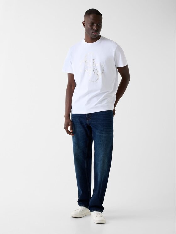 Guess Guess T-shirt 180891 Bianco Classic Fit