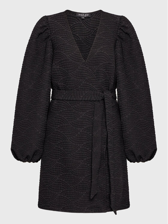 Rage Age Kleid für den Alltag Mila Schwarz Regular Fit | Modivo.de