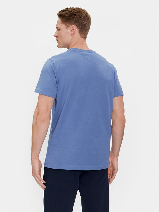 Tommy Jeans Tommy Jeans T-Shirt Classic DM0DM09598 Niebieski Regular Fit