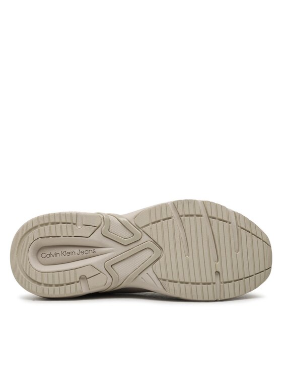 Calvin Klein Calvin Klein Sneakers Retro Tennis Laceup YW0YW01044 Beige