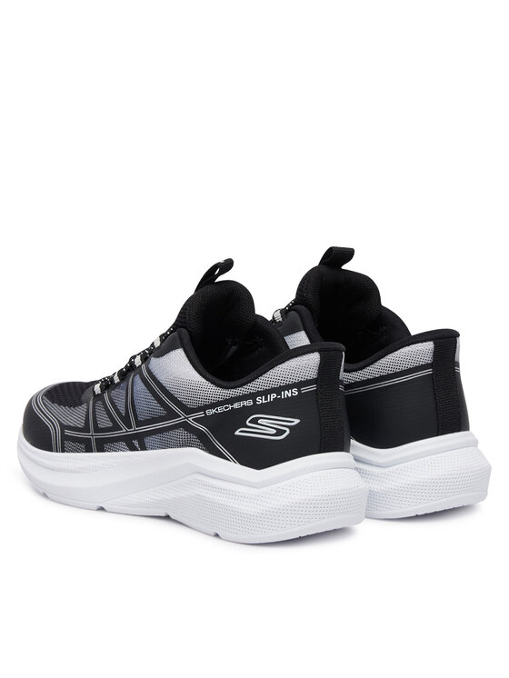 Skechers Skechers Αθλητικά Microspec Velocity - Grid-Shift 404220L/BKSL Μαύρο