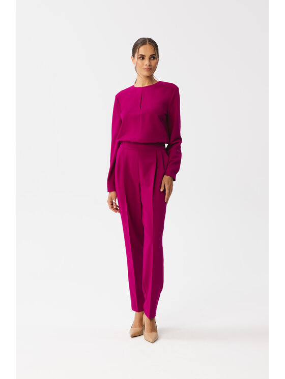 Stylove Stylove Kombinezon S355 Fioletowy Modern Fit