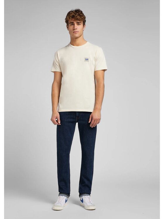 Lee Lee Jeansy DAREN ZIP FLY Niebieski Regular Fit