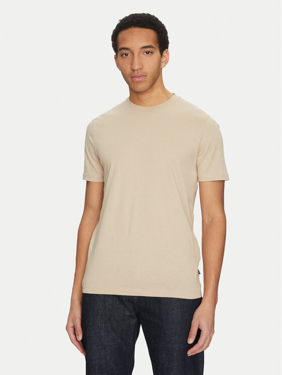 BOSS BOSS Tricou Thompson 01 50468347 Bej Regular Fit