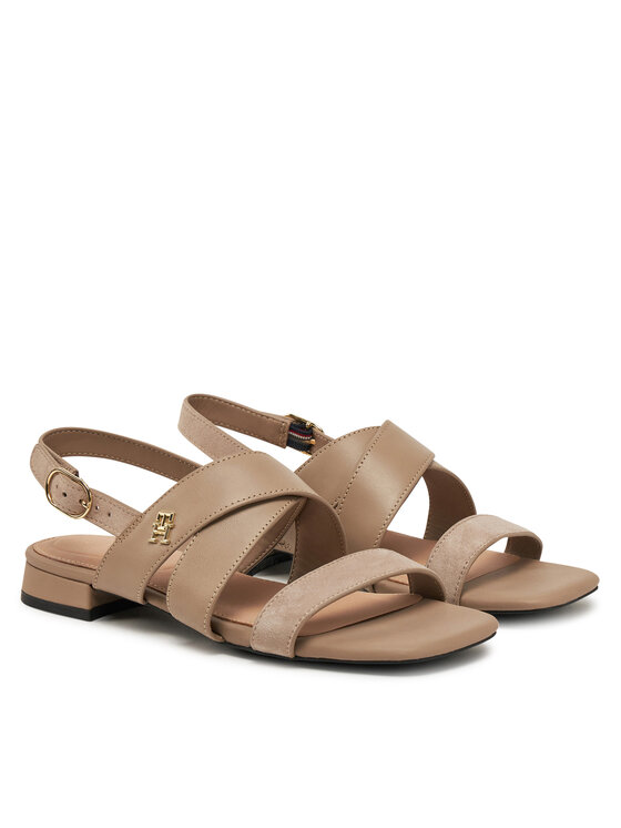 Tommy Hilfiger Tommy Hilfiger Босоніжки FW0FW08507 Бежевий