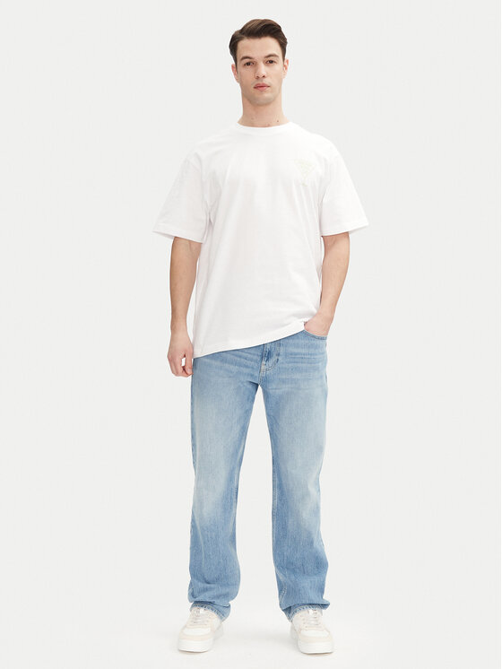 Only & Sons Only & Sons T-shirt Cabana 22034380 Bijela Relaxed Fit