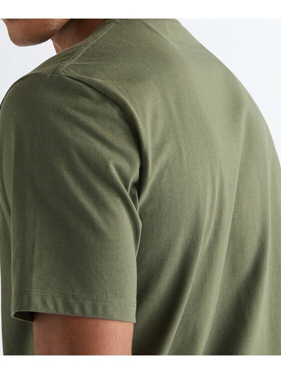 Wrangler Wrangler T-Shirt 112377989 Zielony Regular Fit