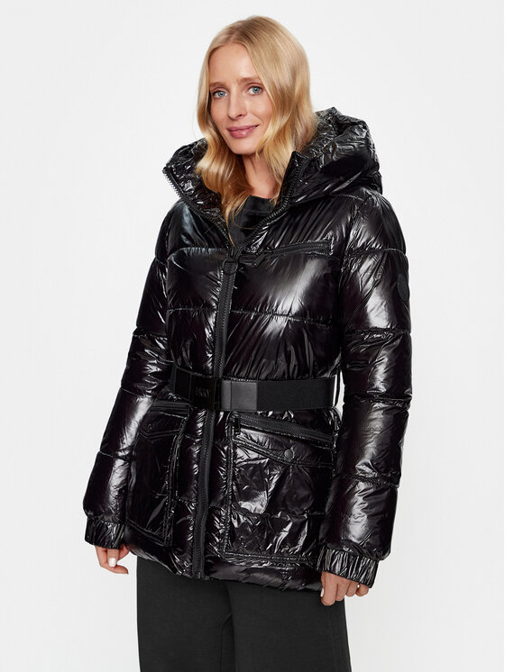 DKNY Sport DKNY Sport Kevad-sügis jope DP3J8533 Must Regular Fit