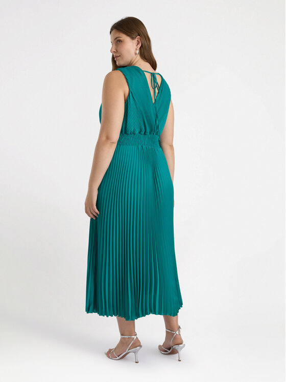 Fiorella Rubino Fiorella Rubino Vestito 7037T001681N024 Verde A-Line Fit