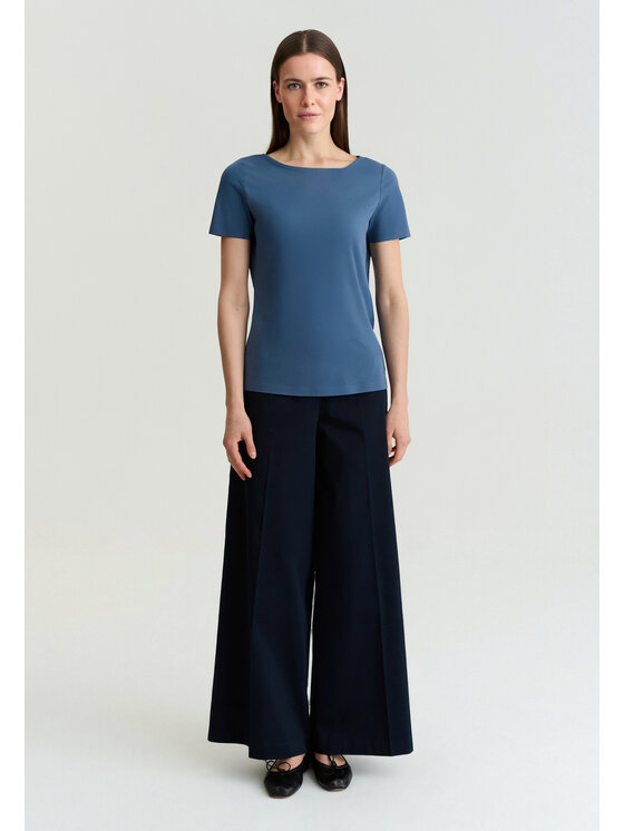 TATUUM TATUUM Blúzka MIKAJA 2 Modrá Classic Fit