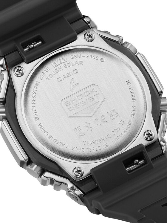G-Shock G-Shock Hodinky Solar Bluetooth GBM-2100A-1A3ER Čierna
