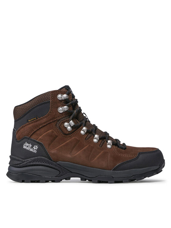 Jack Wolfskin Jack Wolfskin Trekkingi Refugio Texapore Mid M 4049841 Brązowy