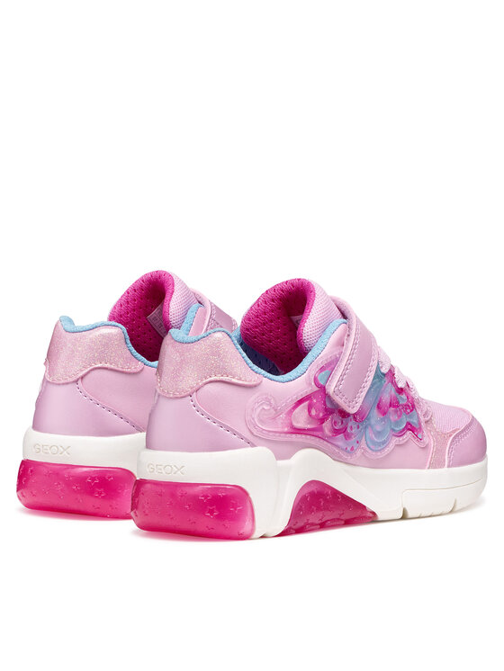 Geox Geox Snīkeri J Fadinlight Girl J65M4A 0NFKC C8207 M Rozā