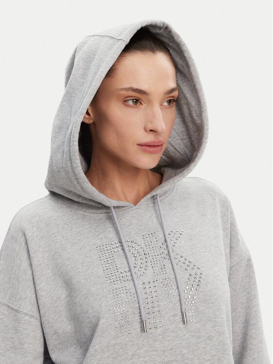 DKNY Sport DKNY Sport Vestito di maglia DP5D4884 Grigio Relaxed Fit