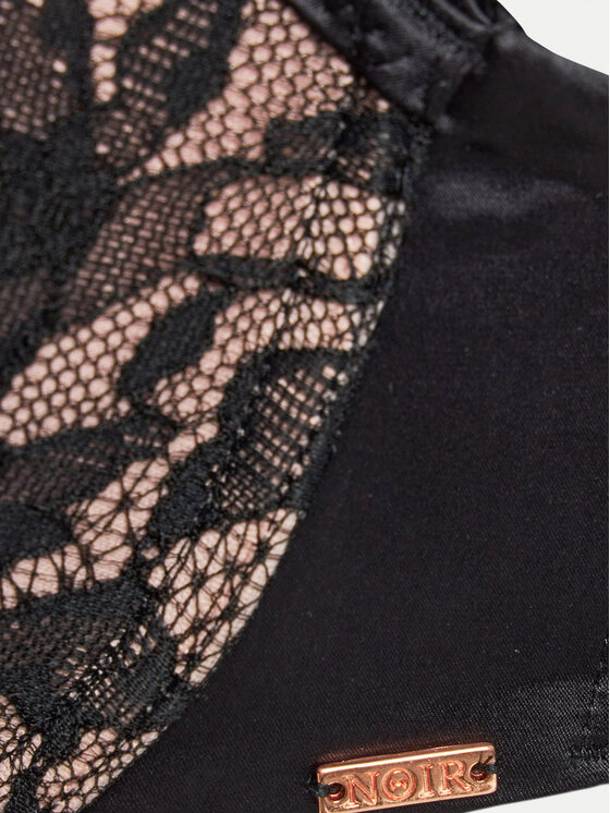 Hunkemöller Hunkemöller Push-Up nedrček Antonia 204542 Črna