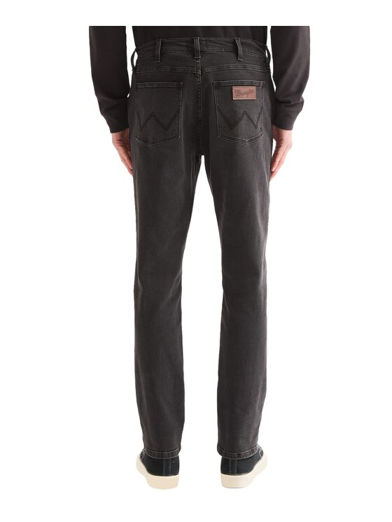 Wrangler Wrangler Jeansy 112386921 Czarny Regular Fit