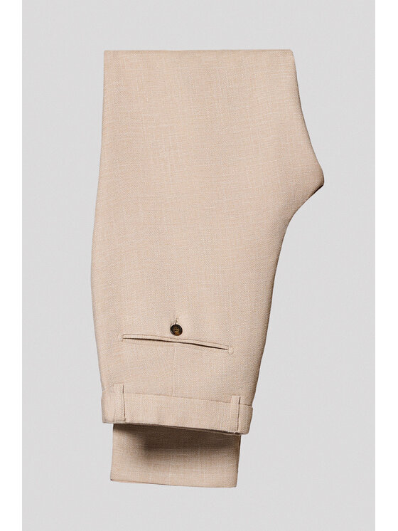 Lancerto Lancerto Spodnie materiałowe Carmine SP131125000004 Beżowy Slim Fit
