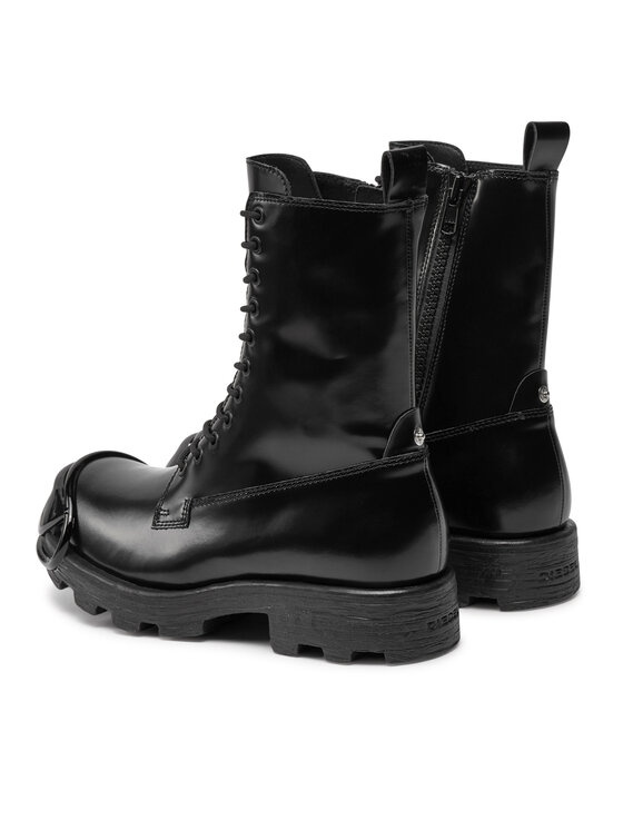 Diesel Diesel Planinarske cipele D-Hammer-Combat Y03455P4471 Crna