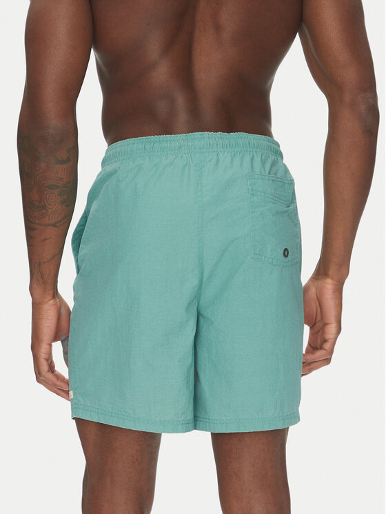 Blend Blend Szorty kąpielowe 20718324 Zielony Regular Fit