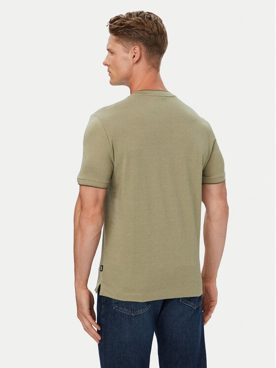 BOSS BOSS Majica H-Thompson 81 50565742 Khaki Regular Fit