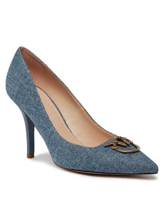 Pinko Talons aiguilles Lucy 06 SD0067 T002 Bleu Modivo