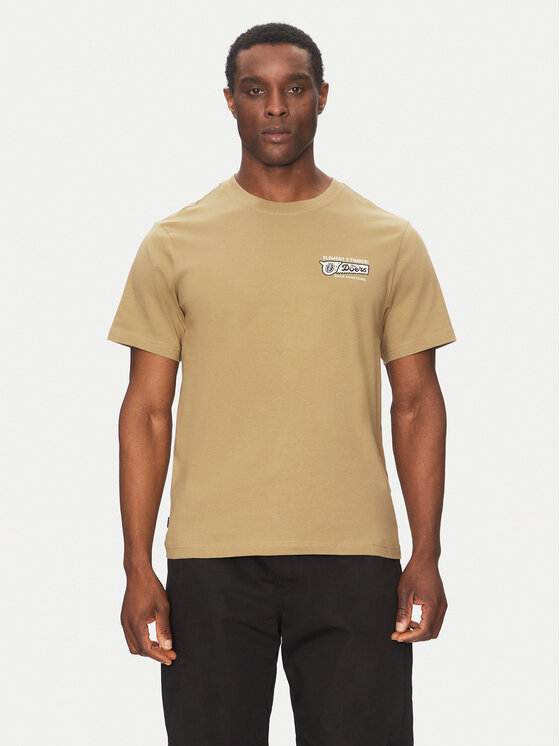 Element Element Póló ELYZT00519 Khaki Regular Fit