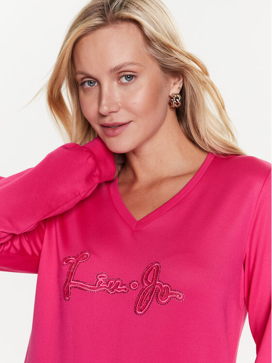 Liu Jo Sport Liu Jo Sport Μπλούζα TA3216 F0869 Ροζ Regular Fit