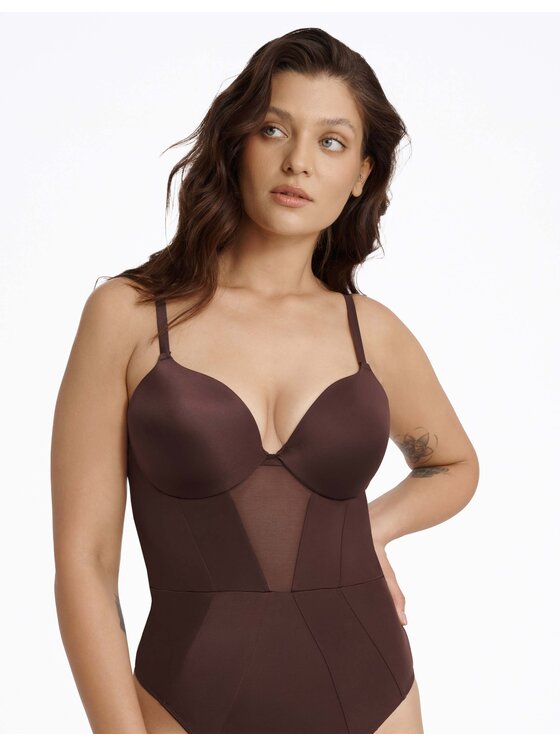 Esotiq Esotiq Body 40867 Bordowy