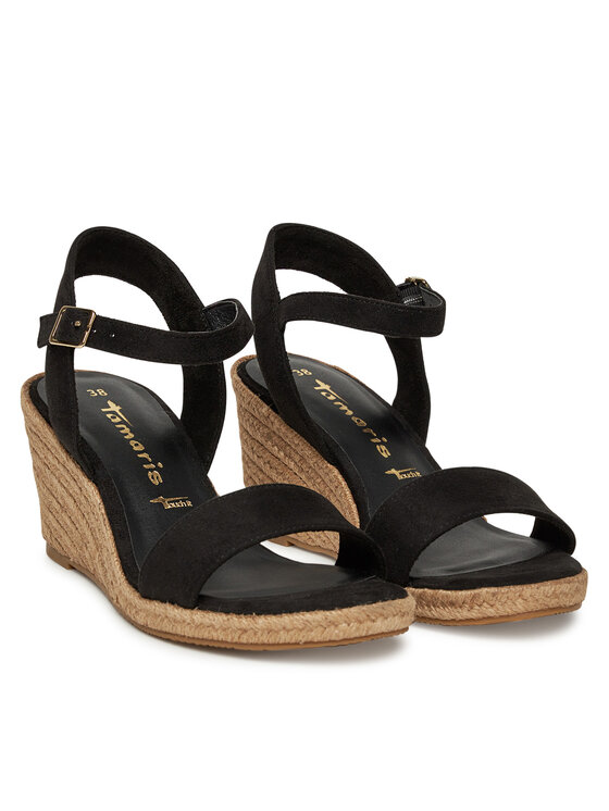 Tamaris Tamaris Espadrilky 1-28300-42 Černá