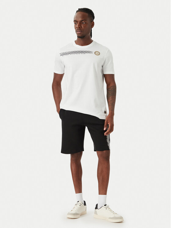 Beverly Hills Polo Club Beverly Hills Polo Club T-Shirt M1608-HR Bílá Regular Fit