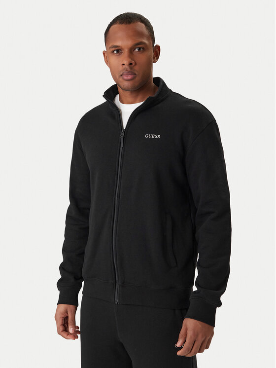 Guess Bluză Z6RQ16 KAIJ1 Negru Regular Fit