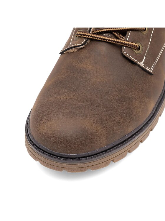 Lanetti Lanetti Schnürschuhe VS21M2019-3 Braun