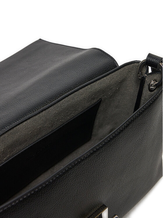 Calvin Klein Calvin Klein Torbica Ck Plaque Medium Shoulder Bag K60K612783 Crna