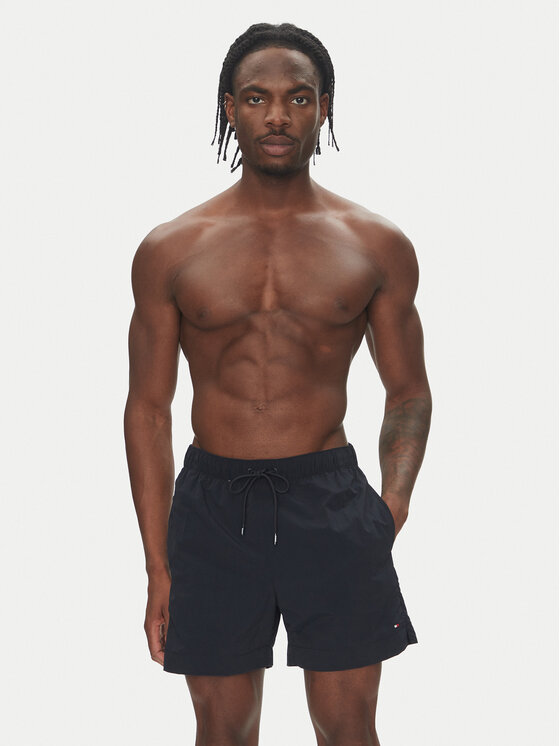 Tommy Hilfiger Tommy Hilfiger Plavecké šortky Essential UM0UM02793 Tmavomodrá Regular Fit