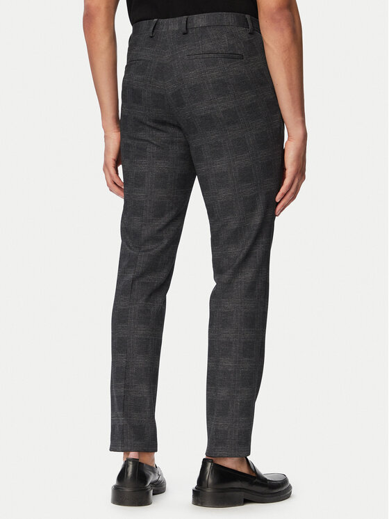 HUGO HUGO Pantaloni chino Hesten263H-X 50565367 Gri închis Slim Fit