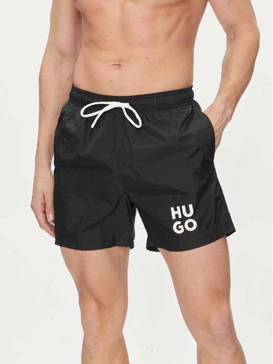 HUGO Hugo Kupaće gaće i hlače Paol 50510190 Crna Regular Fit