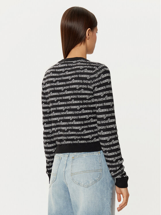 Tommy Jeans Tommy Jeans Кардиган DW0DW19340 Черен Slim Fit