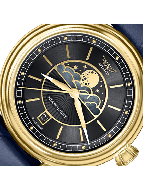 Aviator Aviator Orologio V.1.33.1.344.4BL Blu
